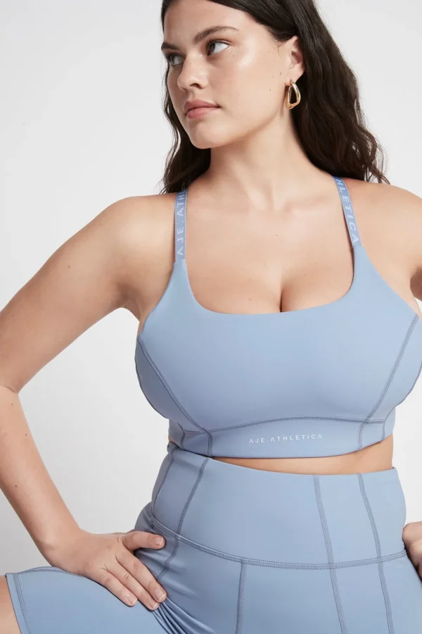 Adjustable Logotape High Impact Sports Bra 318