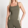 Adjustable Strap Longline Racerback Tank 117