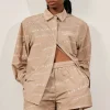 All Over Logo Spray Shirt 406