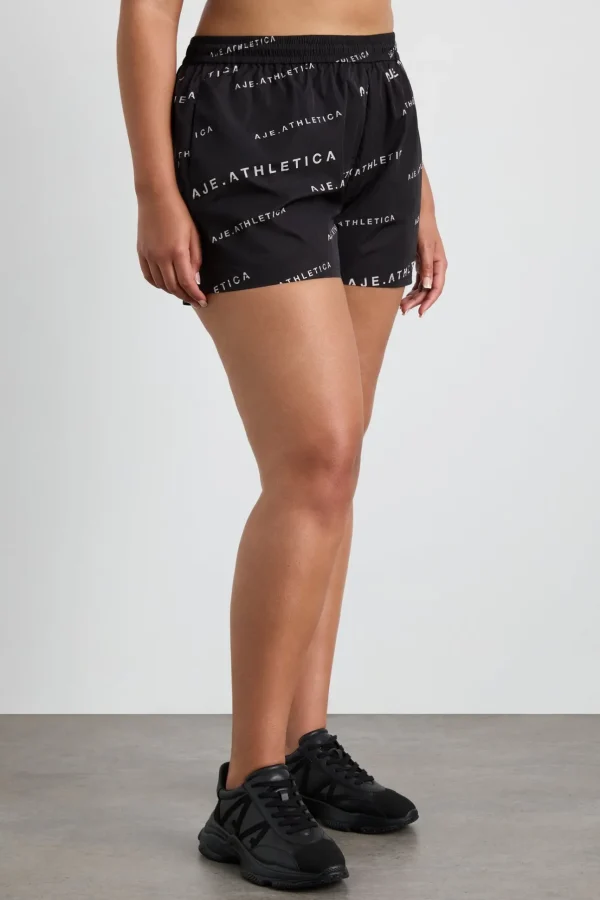 All Over Logo Spray Short 616