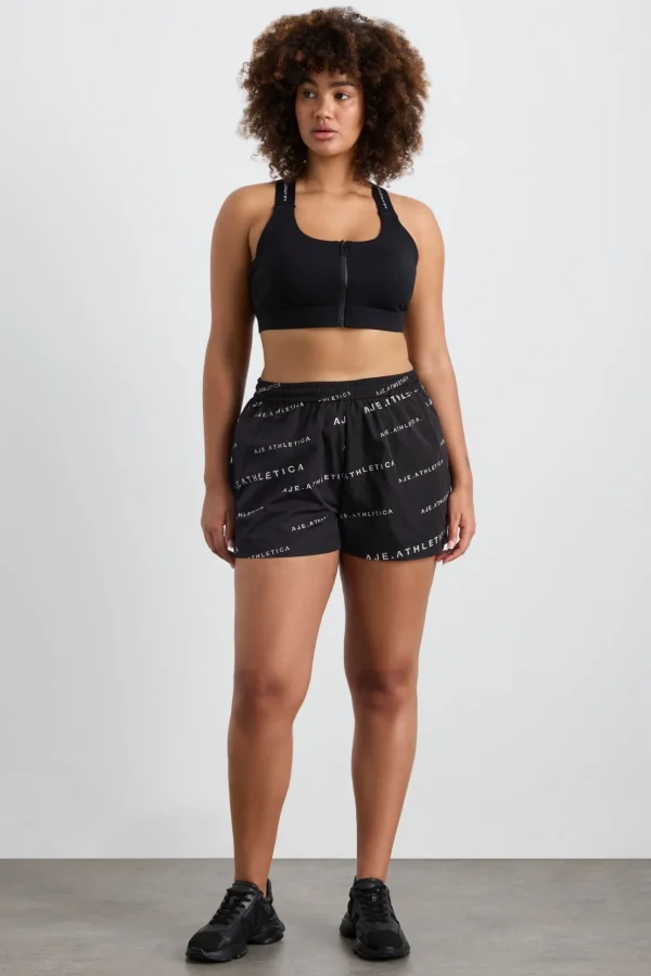 All Over Logo Spray Short 616