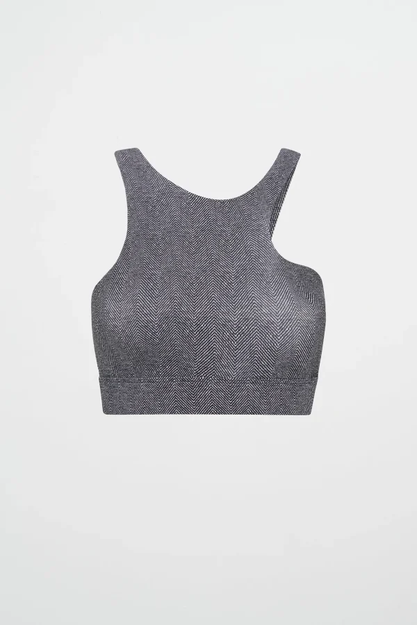 Asymmetric Racer Sports Bra 382