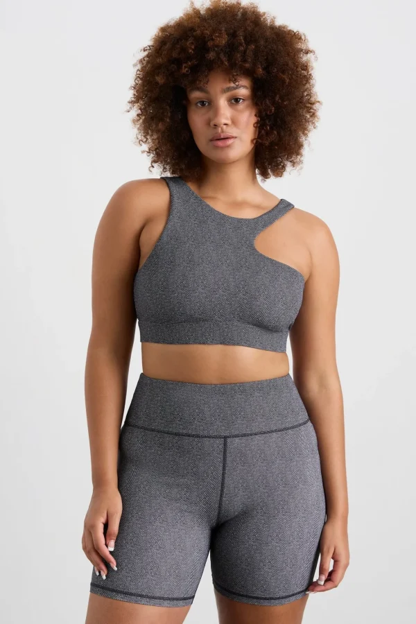 Asymmetric Racer Sports Bra 382