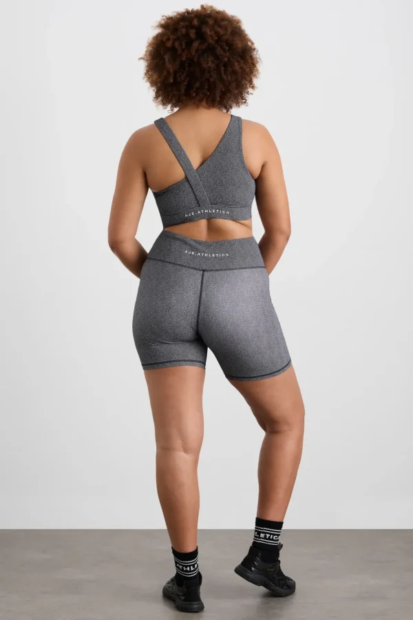 Asymmetric Racer Sports Bra 382