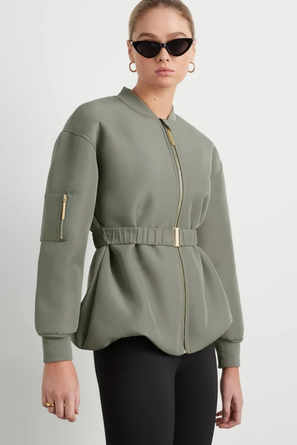 Belted Jacket 722