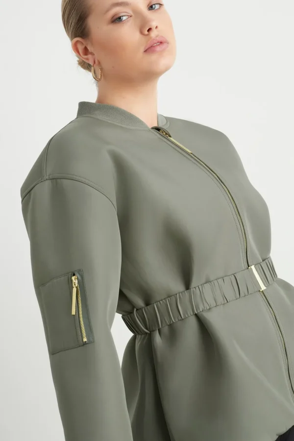 Belted Jacket 722