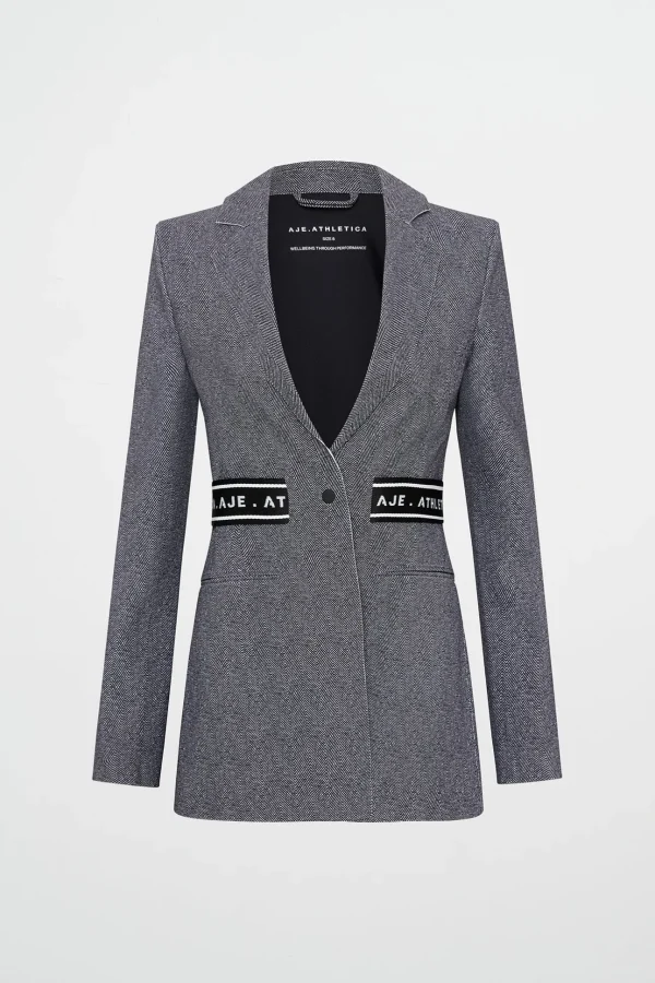 Belted Logotape Blazer 713