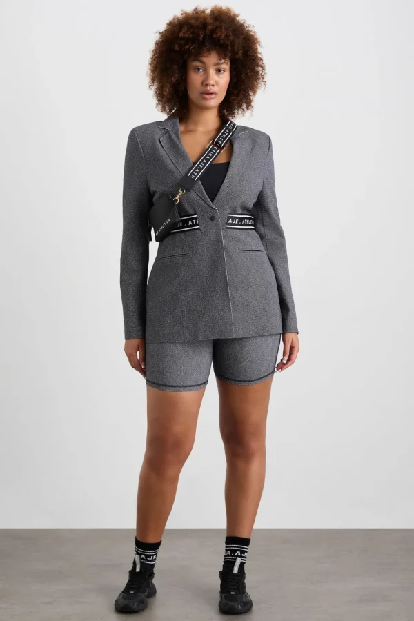Belted Logotape Blazer 713