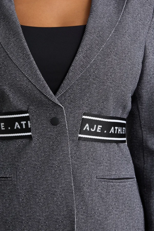 Belted Logotape Blazer 713