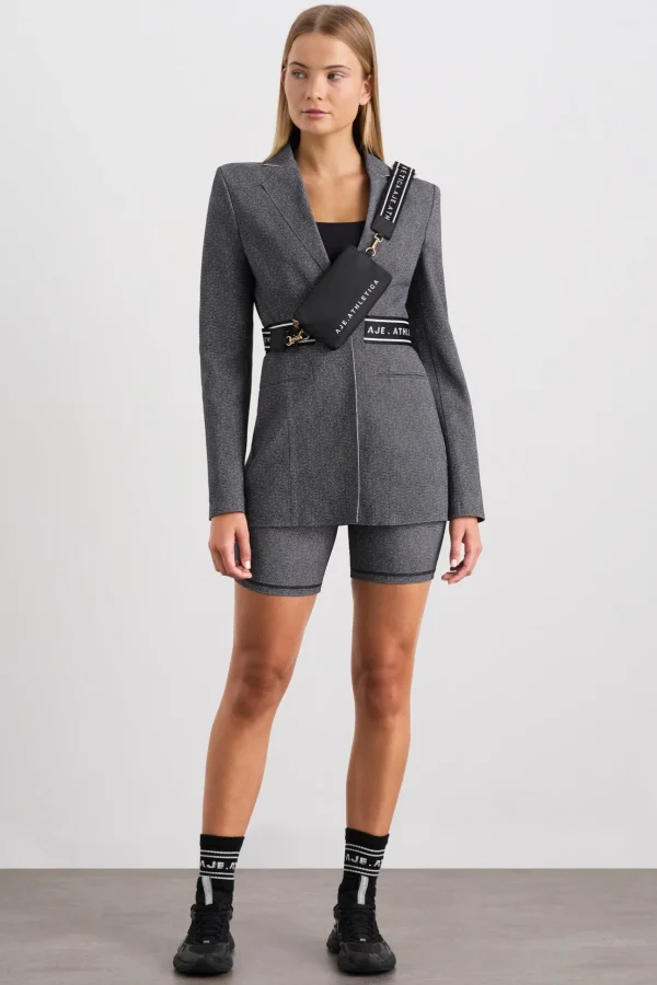 Belted Logotape Blazer 713