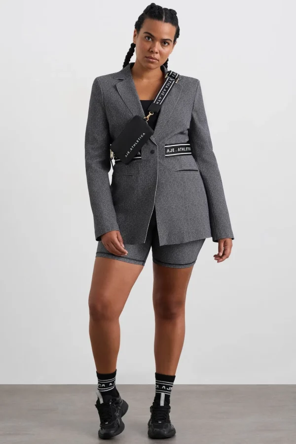 Belted Logotape Blazer 713