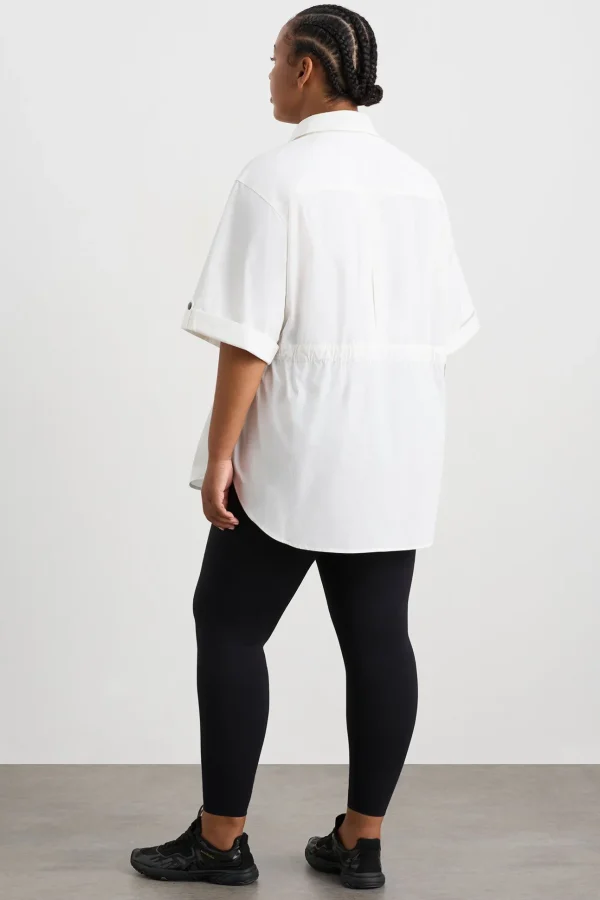 Belted Short Sleeve Shirt 433