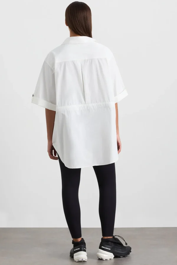 Belted Short Sleeve Shirt 433