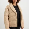Belted Wrap Puffer Jacket 768