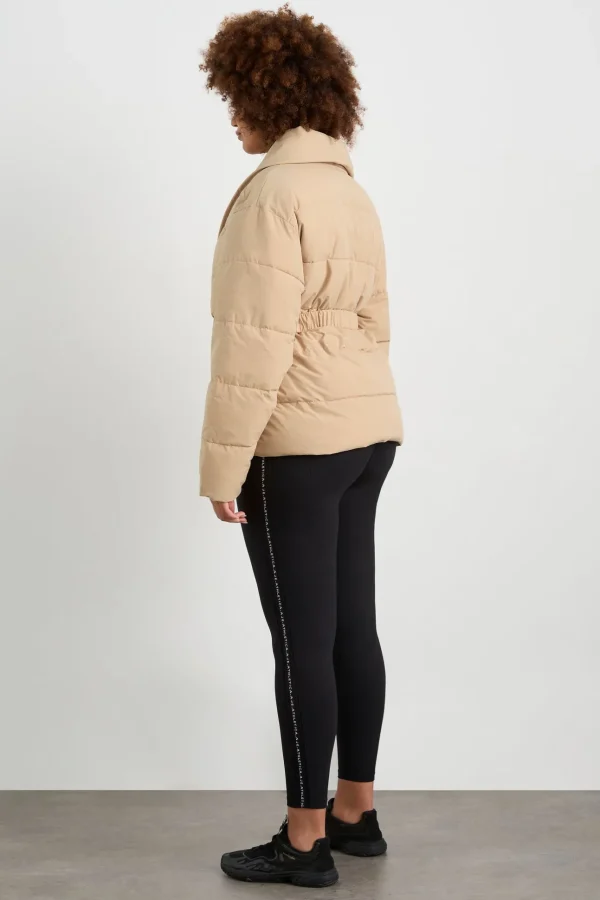 Belted Wrap Puffer Jacket 768