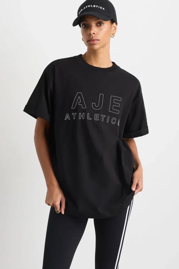 Block Logo Boyfriend Tee 102