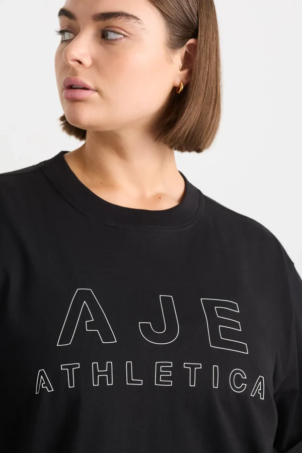 Block Logo Boyfriend Tee 102
