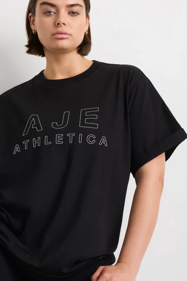 Block Logo Boyfriend Tee 102