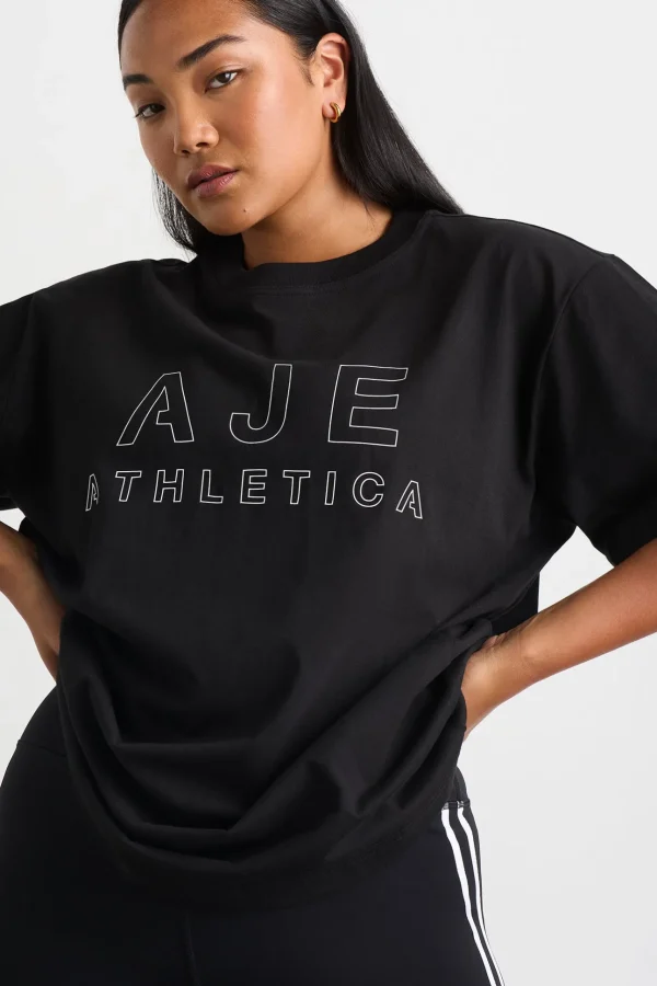 Block Logo Boyfriend Tee 102