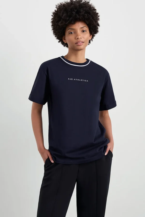 Bordered Classic Logo Tee 102