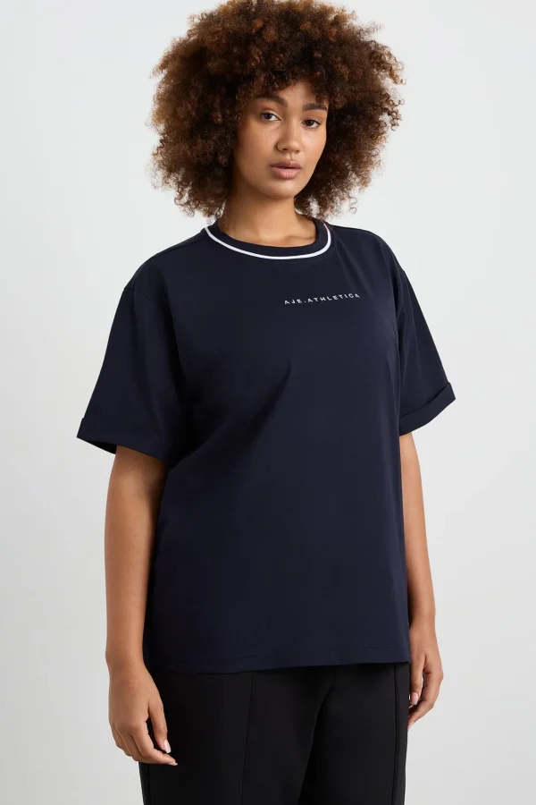 Bordered Classic Logo Tee 102