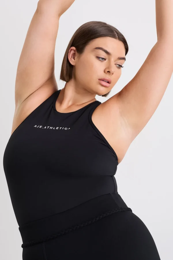 Braided Active Racer Tank 345