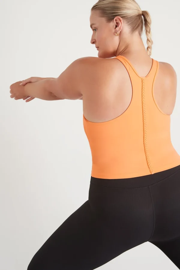 Braided Active Racer Tank 345