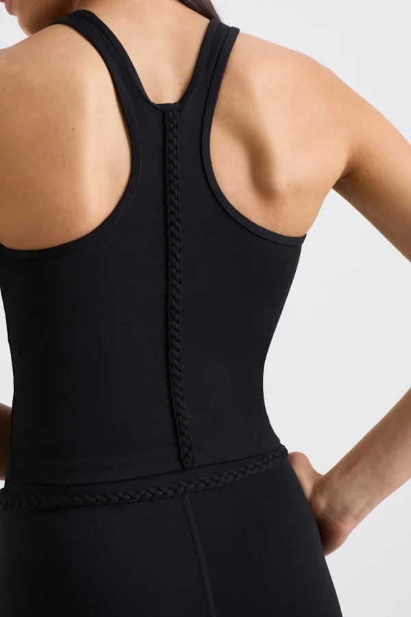 Braided Active Racer Tank 345