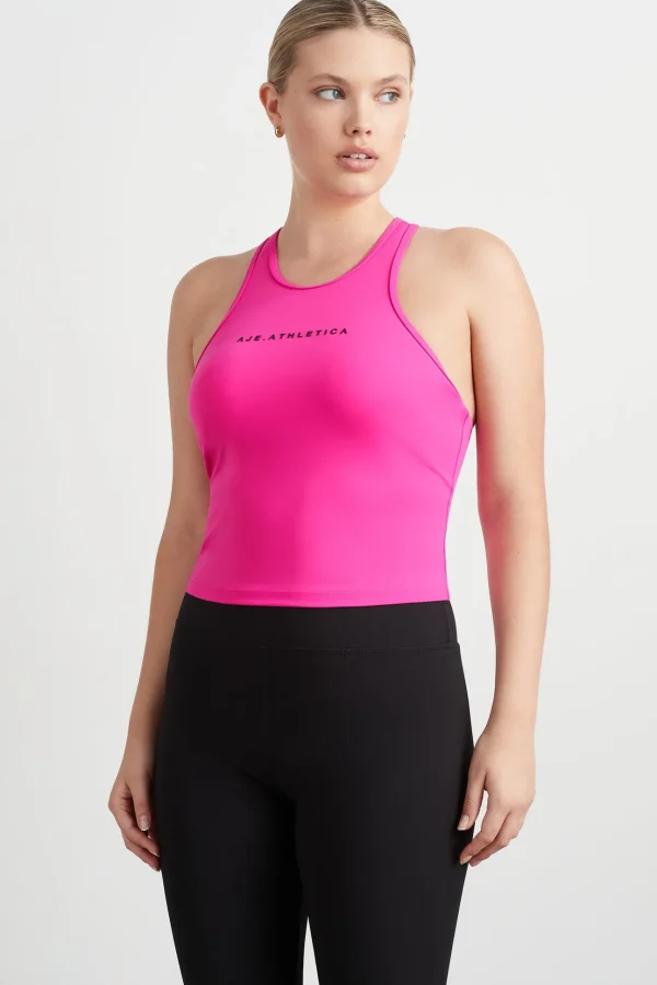 Braided Active Racer Tank 345