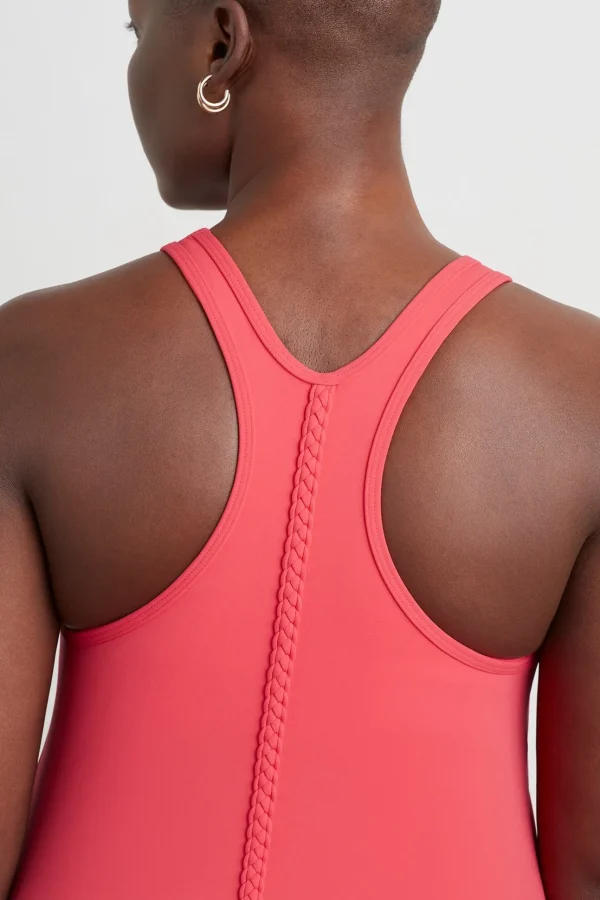 Braided Active Racer Tank 345