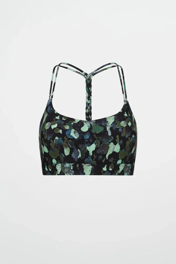 Braided Strappy Sports Bra 334