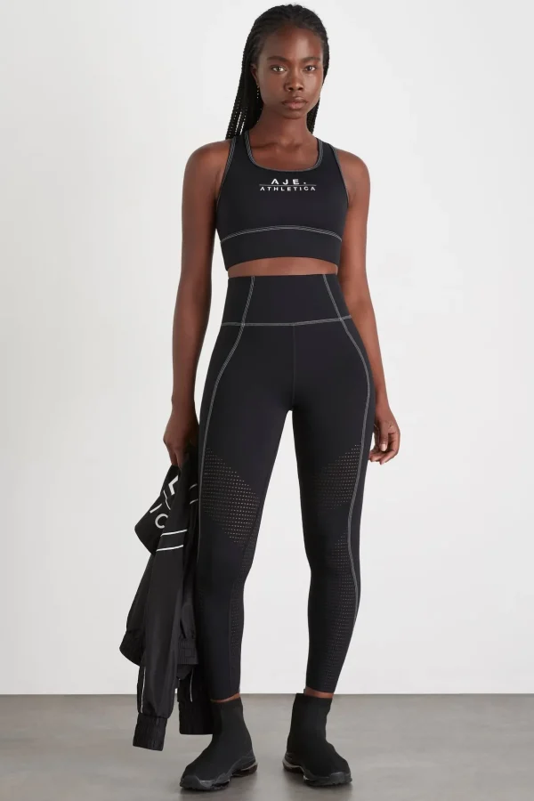 Classic Laser Cut Full Length Legging 202