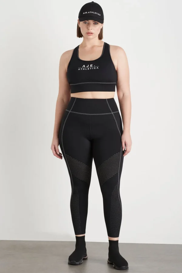 Classic Laser Cut Full Length Legging 202