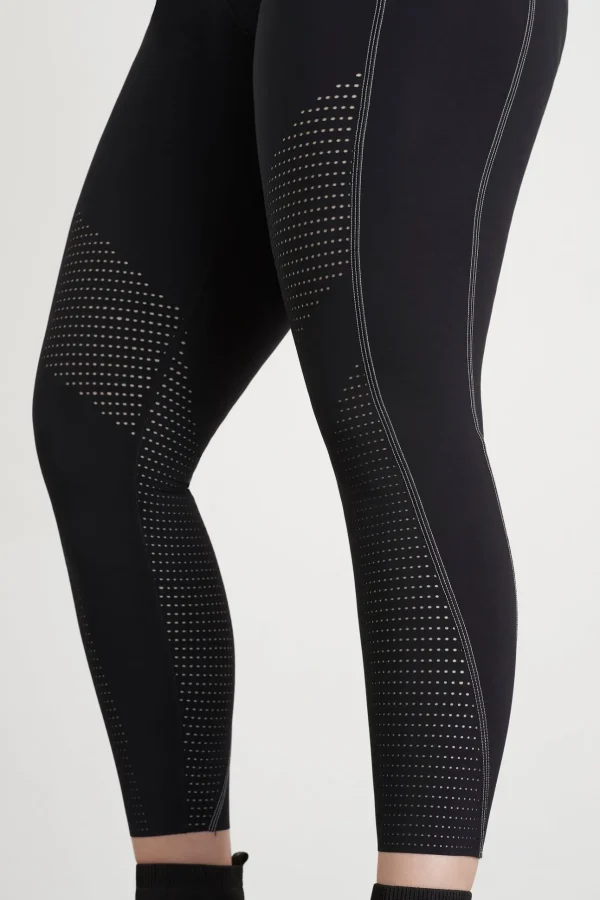 Classic Laser Cut Full Length Legging 202