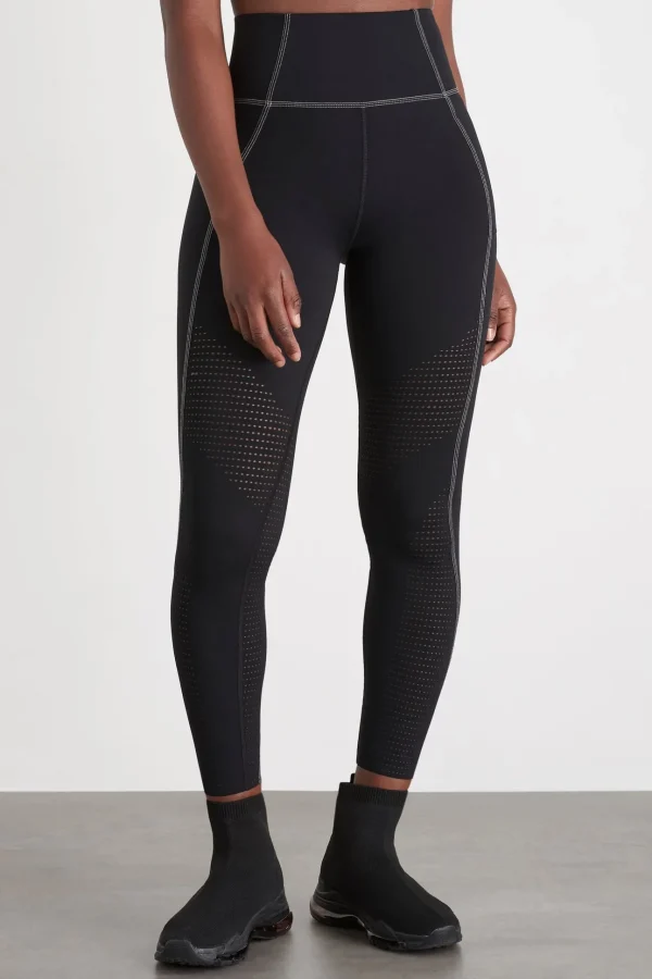 Classic Laser Cut Full Length Legging 202