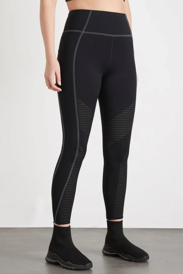 Classic Laser Cut Full Length Legging 202