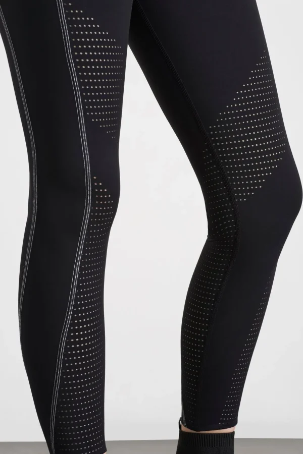 Classic Laser Cut Full Length Legging 202