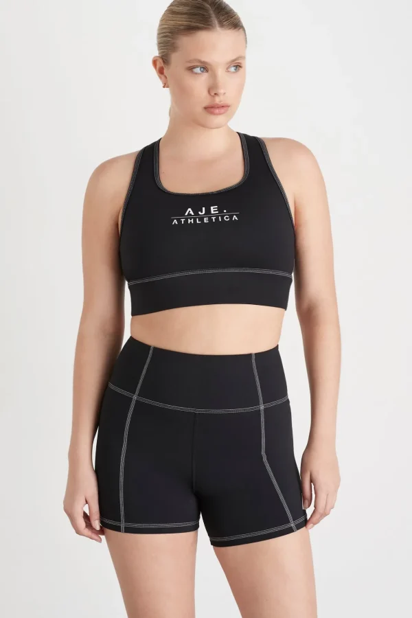 Classic Logo Racerback Sports Bra 304