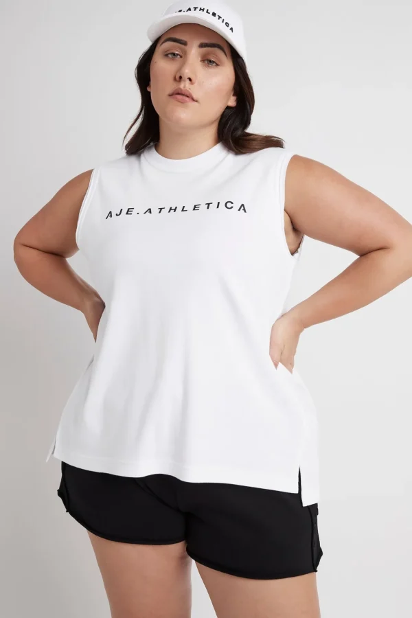 Classic Logo Split Back Tank 111