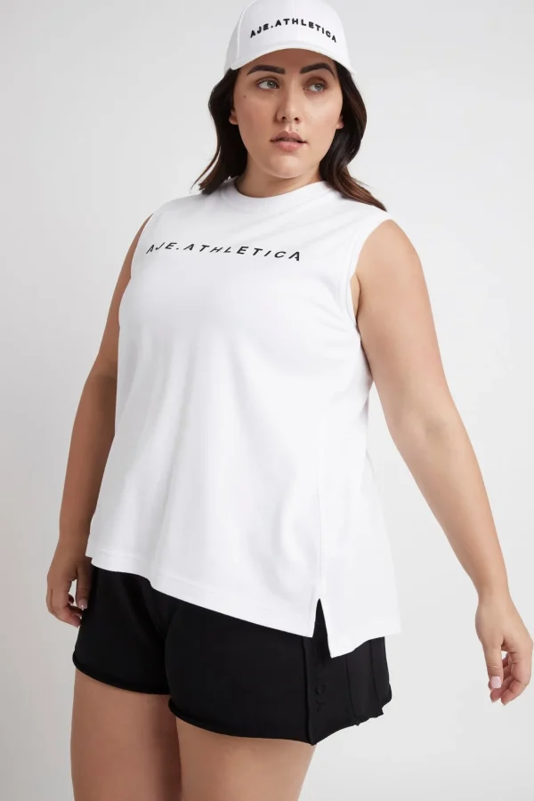 Classic Logo Split Back Tank 111