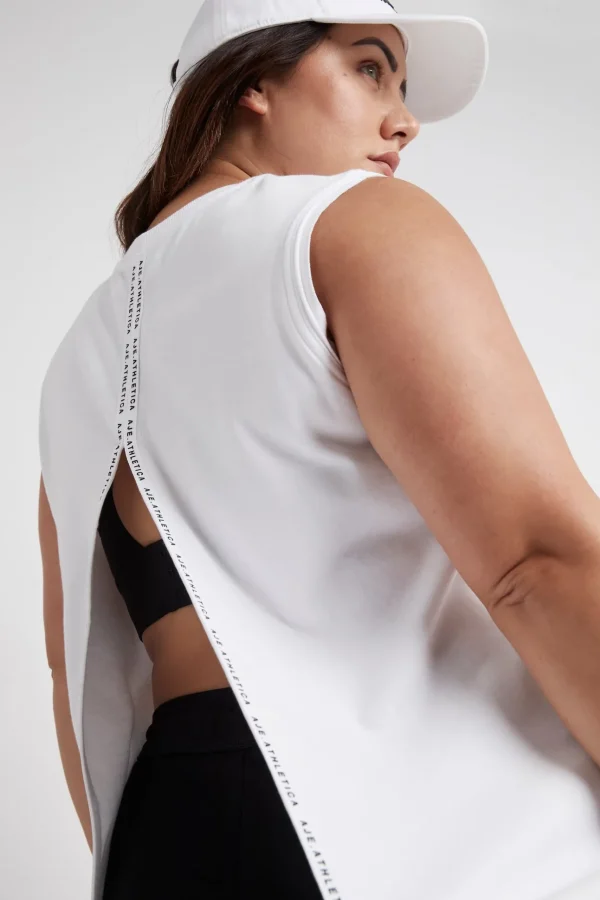 Classic Logo Split Back Tank 111