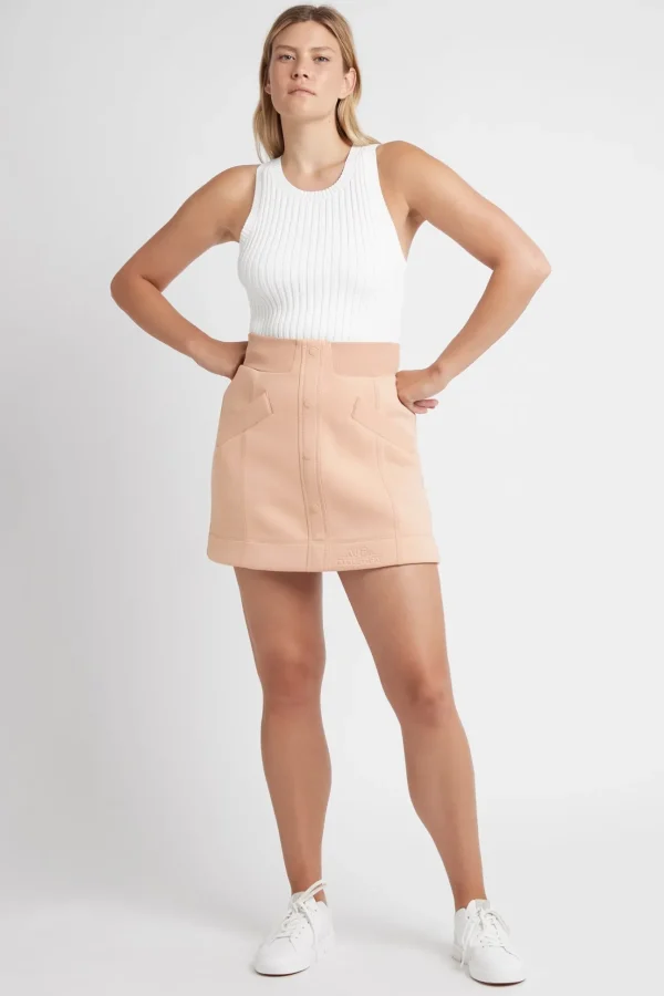 Classic Spacer Knit Mini Skirt 609