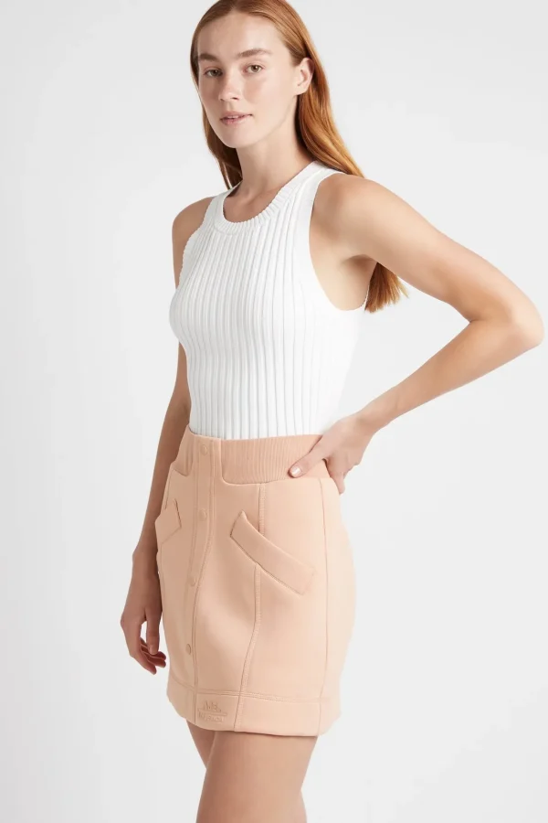 Classic Spacer Knit Mini Skirt 609
