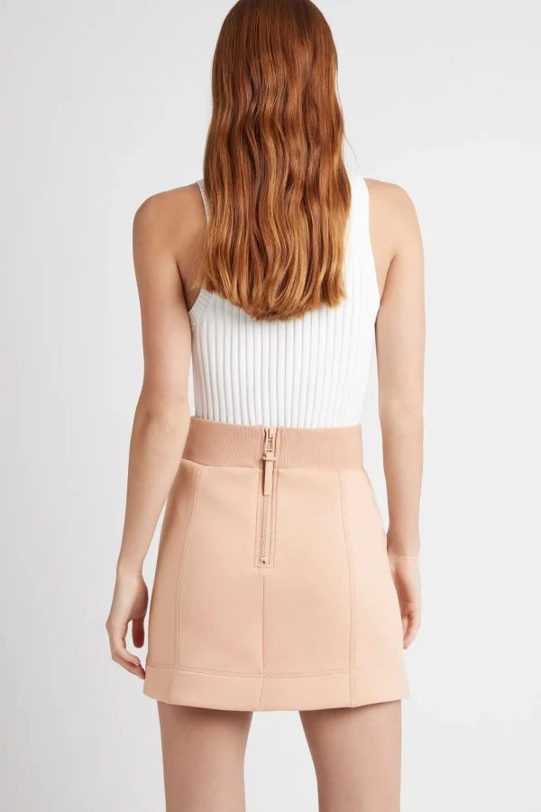 Classic Spacer Knit Mini Skirt 609