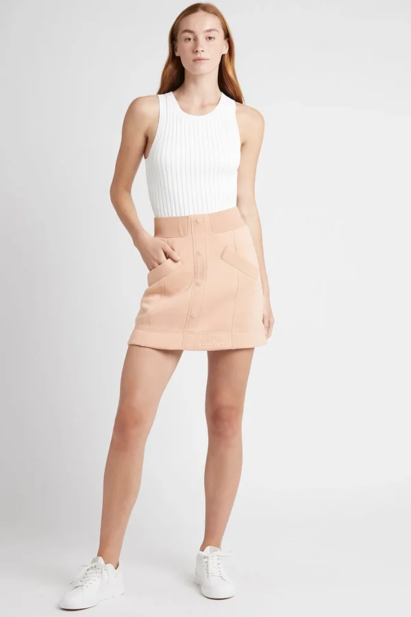 Classic Spacer Knit Mini Skirt 609