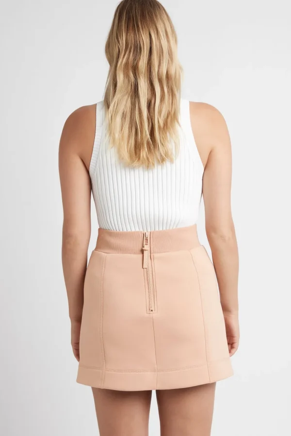 Classic Spacer Knit Mini Skirt 609