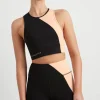 Colour Block Crop Top 336