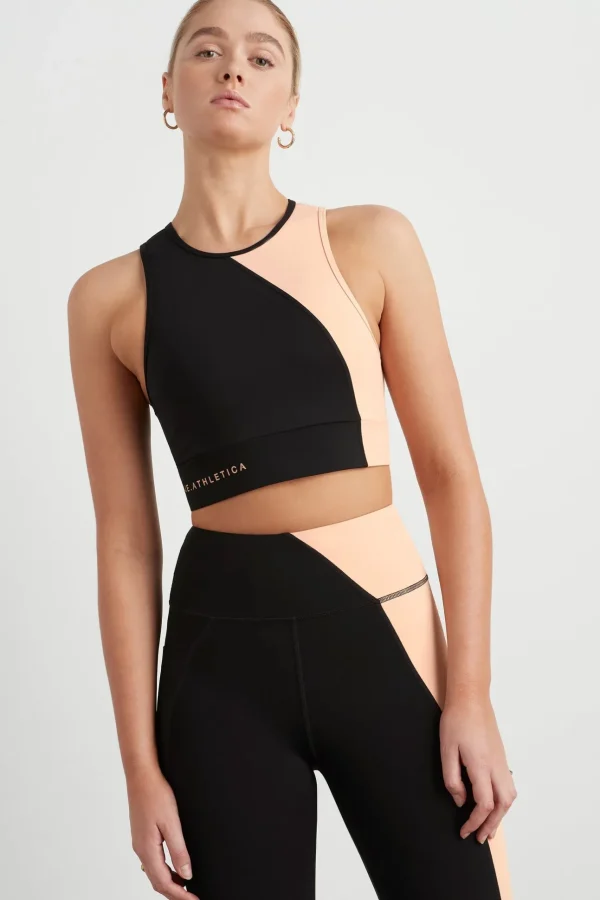 Colour Block Crop Top 336