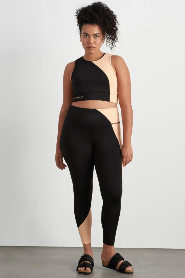 Colour Block Crop Top 336