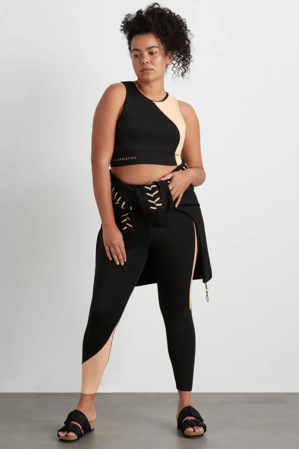 Colour Block Crop Top 336